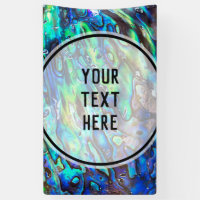 New Zealand Abalone Paua Shell Pattern 1