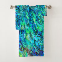 New Zealand Abalone Paua Shell Pattern 1
