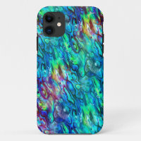 New Zealand Abalone Paua Shell Pattern 1
