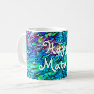 New Zealand Abalone Paua Shell Pattern 1 Coffee Mug