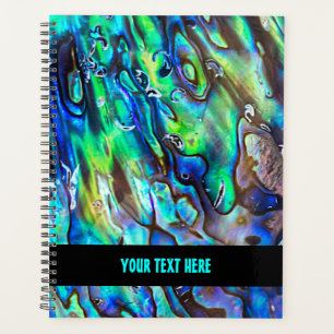 New Zealand Abalone Paua Shell Pattern 1 Planner