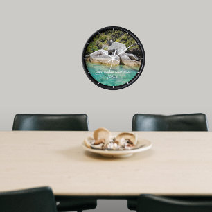 New Zealand Abel Tasman Coast Track Hiking Memory Clock