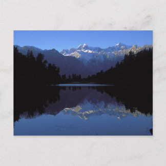 New Zealand Alps Postcard