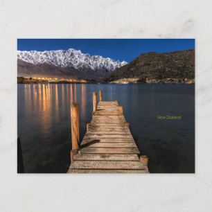 New Zealand at Night Postcard