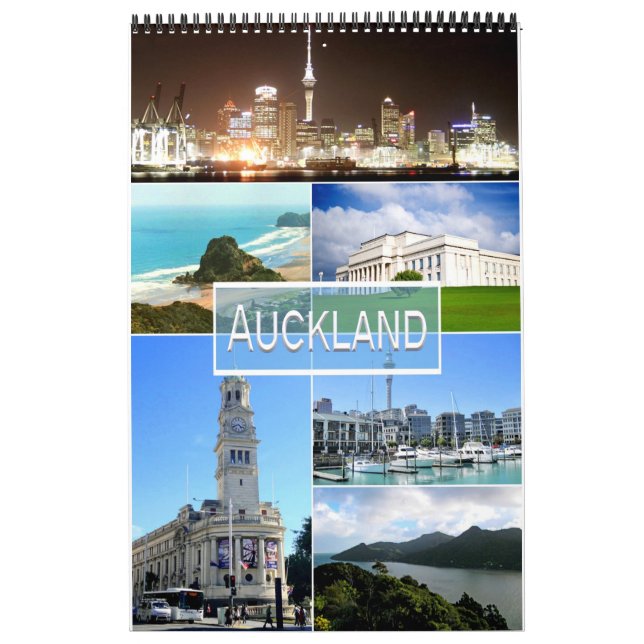 New Zealand - Auckland - Calendar (Cover)