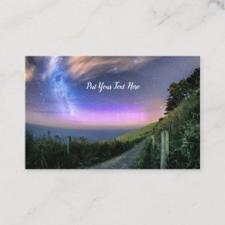 New Zealand Aurora | Dunedin NZ | Southern Lights Business Card