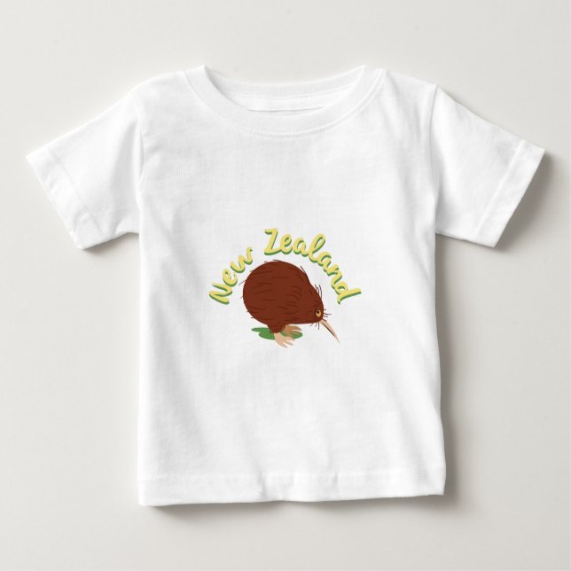 New Zealand Baby T-Shirt (Front)