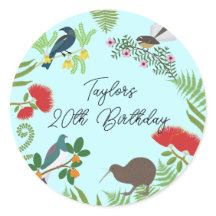 New Zealand Bird Birthday