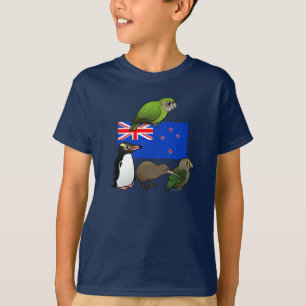 New Zealand Birdorables T-Shirt