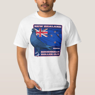 New Zealand Birmingham Roller Club T-Shirt