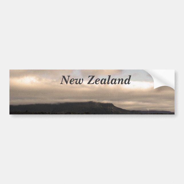 New Zealand Bumper Sticker (Front)