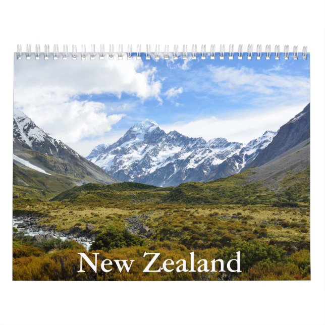 New Zealand Calendar (Cover)