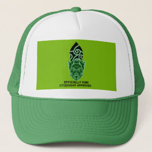 New Zealand Citizenship Gift New Citizen Kiwi Trucker Hat