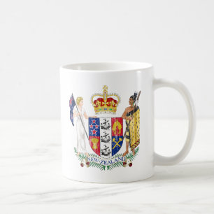 New Zealand Coat Of Arms Coffee Mug
