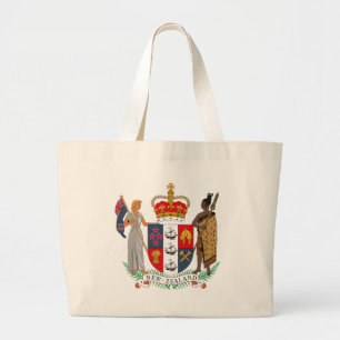 New Zealand Coat of Arms Tote Bag