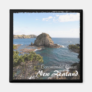 New Zealand, Coromandel Coast, Island (Magnet) Magnet
