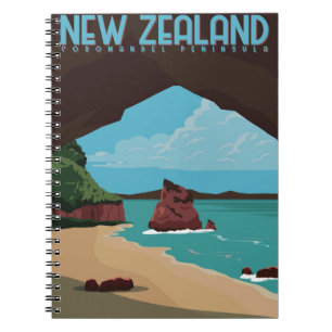 New Zealand Coromandel Peninsula Notebook