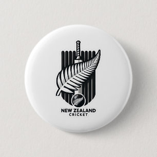 New Zealand Cricket Celebrating The Spirit Of The 6 Cm Round Badge