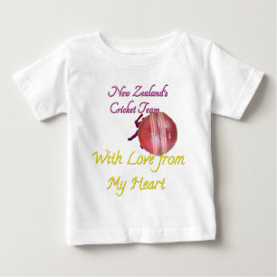  New Zealand cricket player fun Baby T-Shirt
