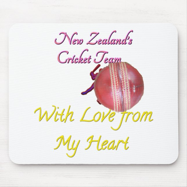  New Zealand cricket player fun Mouse Pad (Front)