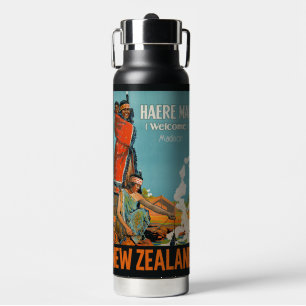 New Zealand custom name Water Bottle