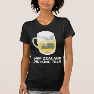 New Zealand Drinking Team T-Shirt