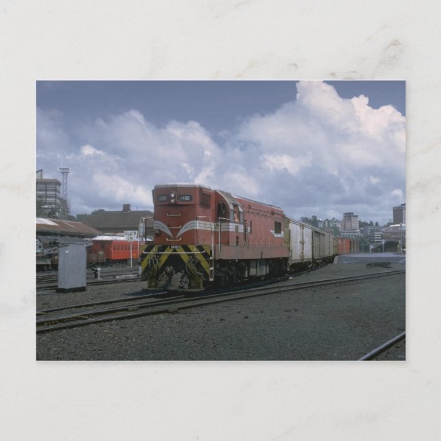 New Zealand, EMD export road unit Postcard (Front)