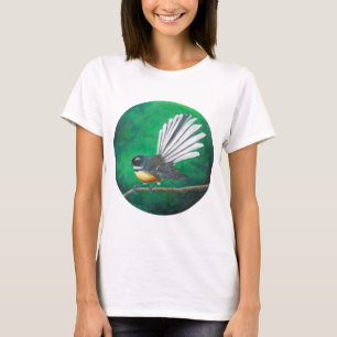 New Zealand fantail bird (piwakawaka) T-Shirt
