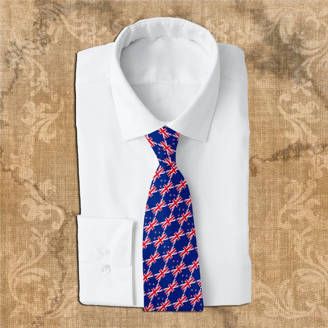 New Zealand fashion Tie, business New Zealand Flag Tie (Creator Uploaded)