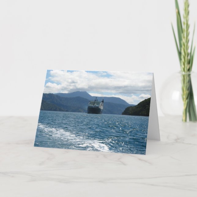 New Zealand Ferry Everyday Greeting Card (Front)