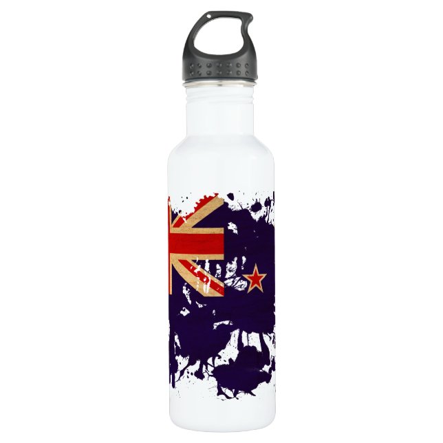 New Zealand Flag 710 Ml Water Bottle (Front)