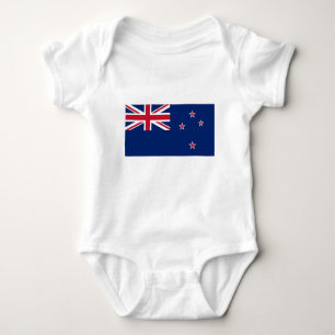 New Zealand Flag Baby Bodysuit