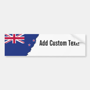 New Zealand Flag Bumper Sticker