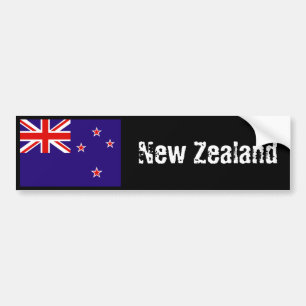 New Zealand flag bumper sticker