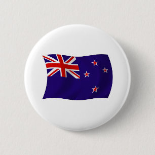New Zealand Flag Button