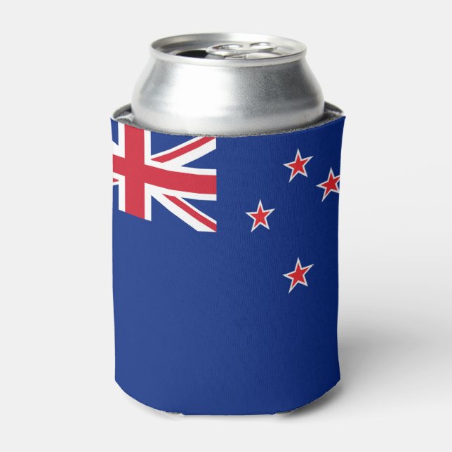 New Zealand flag Can Cooler (Can Front)