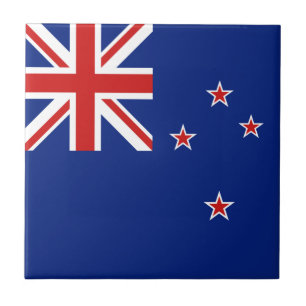 New Zealand Flag Ceramic Tile