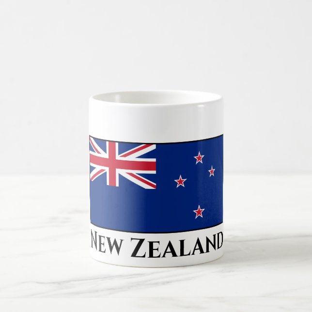 New Zealand Flag Coffee Mug (Center)