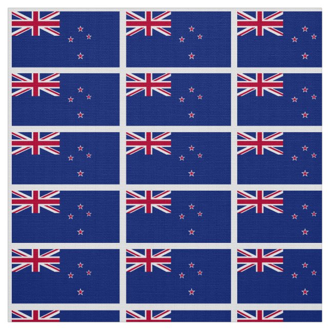 New Zealand Flag Fabric (Swatch)