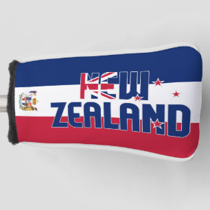 New Zealand Flag Gorgeous Patriotic Golf Head Cove Cover