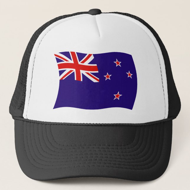 New Zealand Flag Hat (Front)