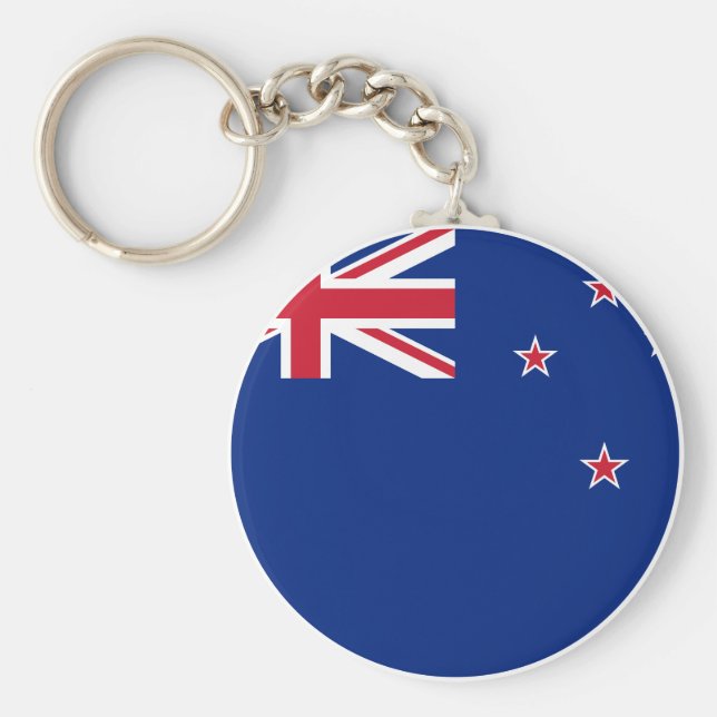 New Zealand Flag Key Ring (Front)