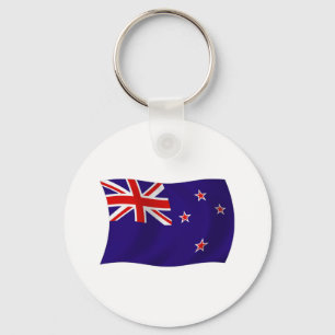 New Zealand Flag Keychain