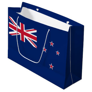 New Zealand Flag Large Gift Bag