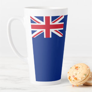 New Zealand flag Latte Mug