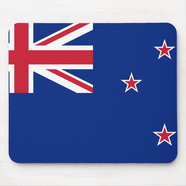 New Zealand Flag Mouse Pad (Front)
