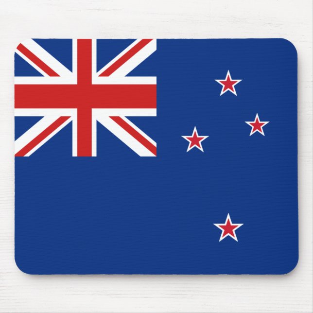 New Zealand Flag Mousepad (Front)