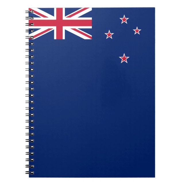 New Zealand Flag (NZ) Notebook (Front)