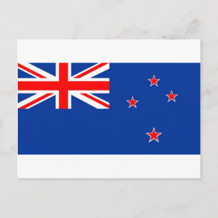 New Zealand flag Postcard