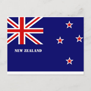 New Zealand Flag Postcard